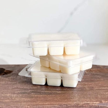 YYCH Wax Melt Molds - 100 Pack Clear Plastic Clamshells for Wickless Candles