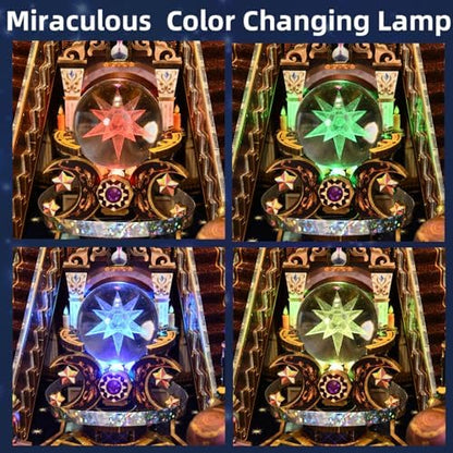 TOYQI Book Nook Kit for Adult, DIY Miniature Dollhouse Kit, Zodiac Signs - Image 2