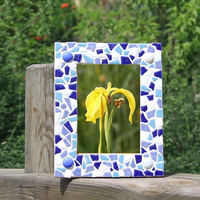 500g/1.1lb Random Color Irregular Ceramics Mosaic Tiles,DIY Making Creative Ceramic Mosaic Tiles for DIY Craft Plates Flowerpots Vases Cups Mosaic Making Supplies (Irregular)
