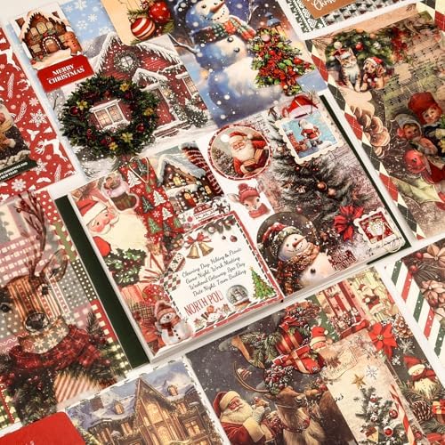 Scrapbooking Supplies Kit, Vintage Junk Journal Supplies,Cute Scrapbook Kit - Image 3