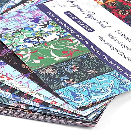 Origami Paper 100 Sheets, 6-Inch Square Double Sided Colored Craft Paper - Image 6