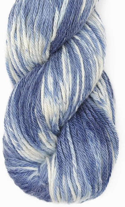 100% Baby Alpaca Yarn Wool 100g Hank DK Weight Hand Dyed Made in Peru - Heavenly Soft and Perfect for Knitting and Crocheting (Whispering Waters, DK Hand Dyed - 100g Hank)