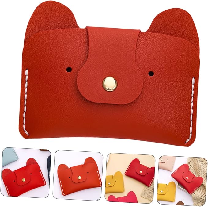 VICASKY 3sets DIY Crochet Handbag Kit Doggy Shaped Purse Bag Making Material Comfortable Pu DIY Supplies
