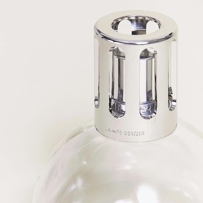 MAISON BERGER Gift Set – Lampe Berger Starter Round 2-in-1 Air Purifier & Fragrance Diffuser with Ocean Breeze & So Neutral Refills – 2 x 250 mL (8.45 fl oz) – Flameless Home Care – Made in France