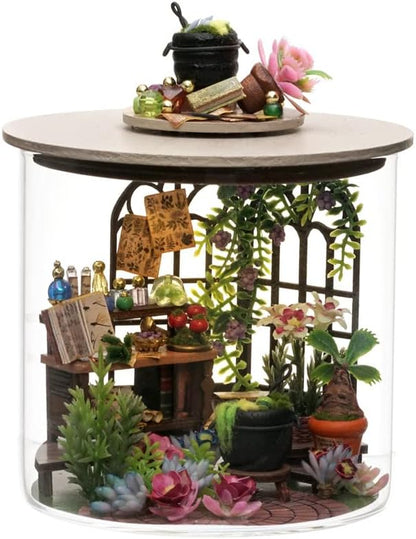 Miniature House Kit, DIY Dollhouse Tiny House Kit for Adults by MakingLifeFunforCool