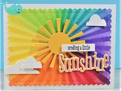 Rainbow Cutting Dies Sun Die Cuts Metal Embossing Stencils Template Mould for Making Card DIY Scrapbooking Photo Album Decorative (Large Size) - Image 5