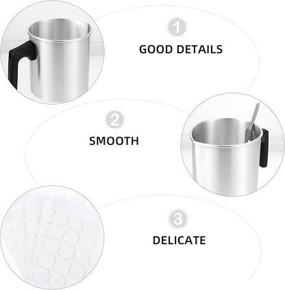 Unomor Stainless Steel Candle Pouring Pot DIY Candle Making Kit Wax Melting Tool for Beginners and Professionals Gift for Craft Lovers Random Color