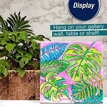 Faber-Castell Paint by Number Tropical Watercolor - Number Painting for Adults - Easy Paint by Number Arts and Crafts - Image 6