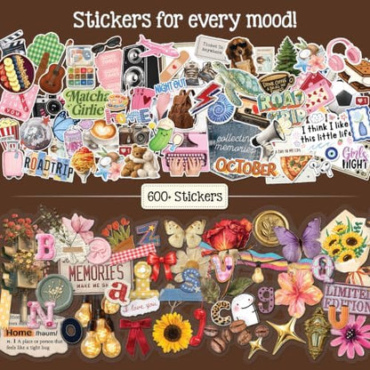 My Artsy Stash – Scrapbooking Kit, Journaling Kit & Junk Journal Supplies - Image 5