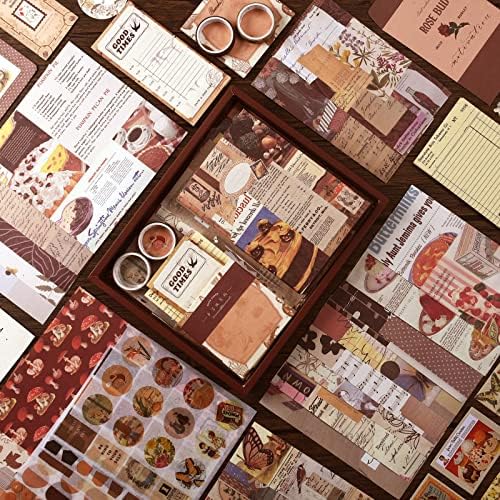 Scrapbook Supplies Kit, Vintage Junk journaling Supplies, Scrapbooking Kit - Image 3