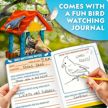 National Geographic Build Your Own Bird Feeder Craft Kit for Kids - Image 6