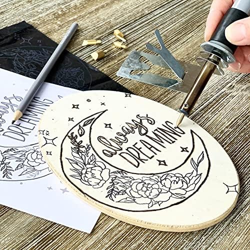 ArtSkills Wood Burning Kit for Beginners - 48 Piece Woodburning Gift Set - Image 5