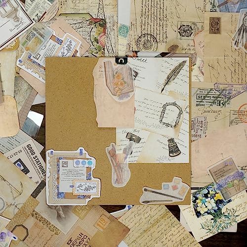 260 PCS Vintage Scrapbooking Supplies Kit for Beginners (Academy) - Image 3