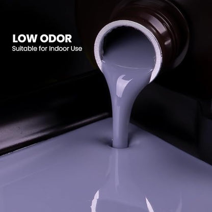 ELEGOO Water Washable 3D Printer Resin LCD UV-Curing Resin 405nm Standard Photopolymer Resin for Mars Saturn Jupiter MSLA DLP LCD 3D Printing 2000Gram Clear Blue