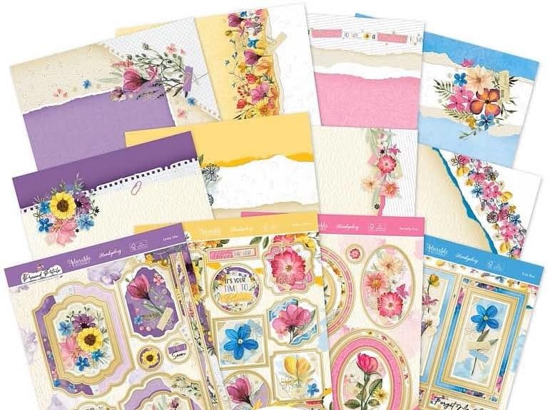 Hunkydory Crafts Pressed Petals Luxury Topper Collection, onesize, Gold by Unknown