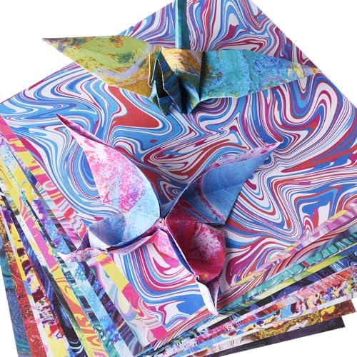 6x6" Origami Paper,100Sheets Double Sided Colored Paper,Square Craft Paper - Image 5