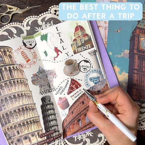 Travel Stickers for Scrapbooking & Journaling - Travel Scrapbook Supplies - Image 3