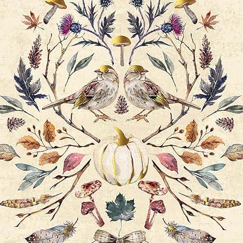 Brea Reese Scratch Art Paper Pad, Woodland Songs, 6 Metallic Foil Designs - Image 6