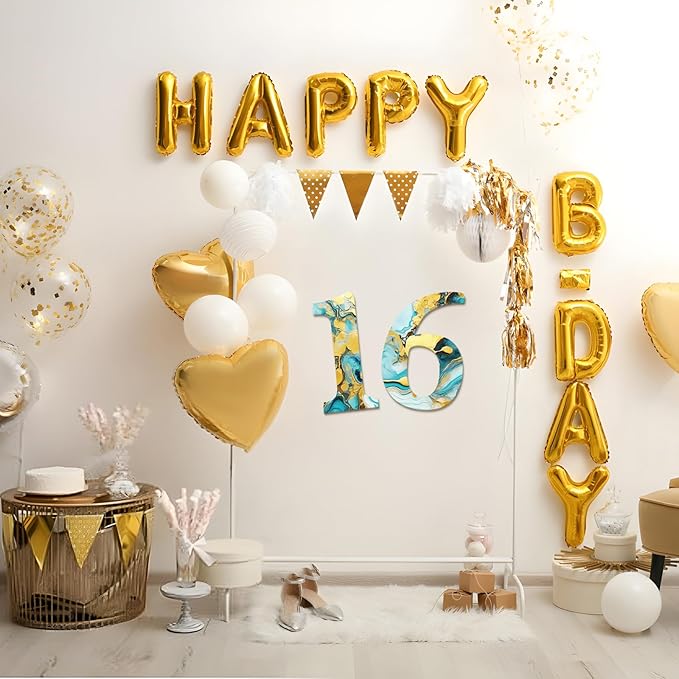17 inch Large Wooden Sign & for Wall Decor, Big Wood Symbol &, Giant Paintable Blank Wooden Shapes for Crafts, Unfinished Wood Cutouts for Birthday Party, Rustic Wedding, Christmas Decor, Baby Shower