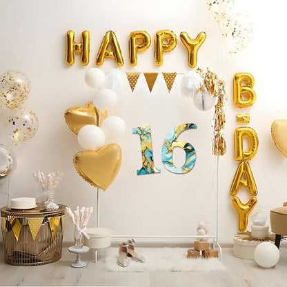 17 inch Large Wooden Sign # for Wall Decor, Big Wood Symbol #, Giant Paintable Blank Wooden Shapes for Crafts, Unfinished Wood Cutouts for Birthday Party, Rustic Wedding, Christmas Decor, Baby Shower