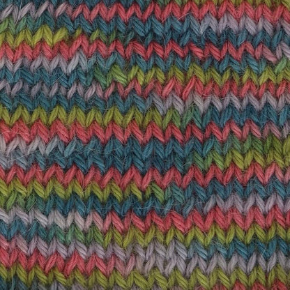 100% Baby Alpaca Yarn Wool 100g Hank DK Weight Hand Dyed Made in Peru - Heavenly Soft and Perfect for Knitting and Crocheting (Wild Flowers, DK Hand Dyed - 100g Hank)