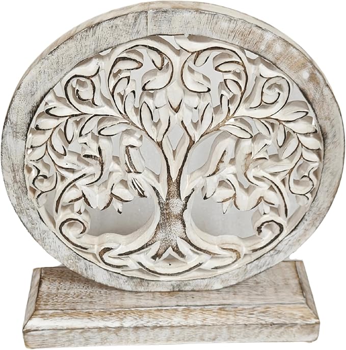 VANIYA CRAFTS® Wooden Carved Handmade Engraved Table Decor Table Sculpture Home Decor Statue for Living Room, Bedroom, Office Desktop, Cabinets