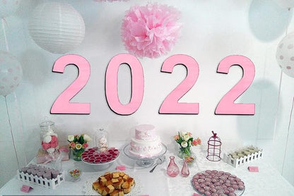 17 inch Large Wooden Numbers, Wood Number, Blank Wooden Number, Wooden Sign Board, Wooden Numbers for Crafts, DIY Projects, Birthday, Party, Wedding Decorations (Number 7)