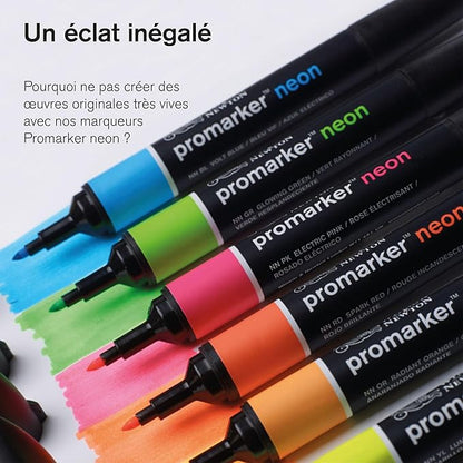 Winsor & Newton ProMarker Brush Set, 6 Count, Pastel Tones