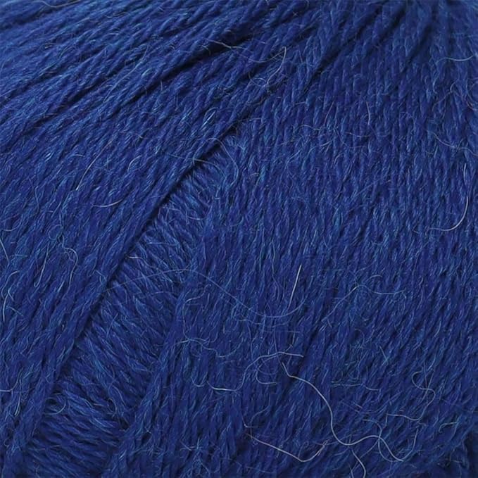 100% Baby Alpaca Yarn Wool Set of 3 Skeins (150 Grams) DK Weight - Made in Peru - Heavenly Soft and Perfect for Knitting and Crocheting (Azure Blue, DK)