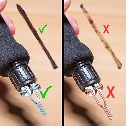 WEP 939D-V Wood Burning Kit 250-750℃/482-1382℉Adjustable Wood Burning Tool with Detachable Pen, 20 Wood burner Tips, WoodBurning Pen Holder Suitable for Pyrography, Leather Burning Kit