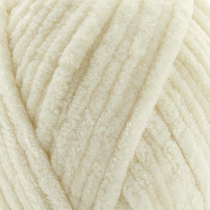Loops & Threads Sweet Snuggles Yarn - Yarn for Knitting, Crochet, Weaving, and Arts & Crafts - White, Polyester, 8.8 oz