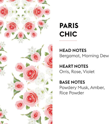 Maison Berger Paris Chic Lampe Berger Refill, 1 Liter (33.8 fl oz), 2-in-1 Catalytic System, Neutralizes Odors and Diffuses Fragrance, Bergamot, Morning Dew, Orris, Rose, Violet, Made in France