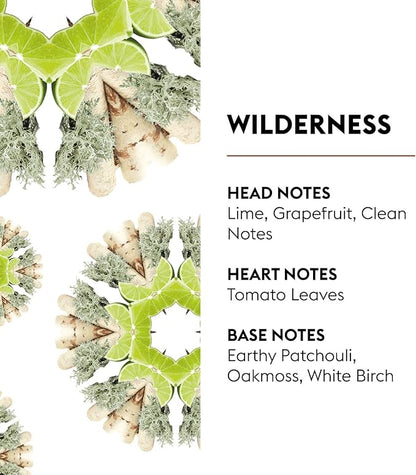 Maison Berger Wilderness Lampe Berger Refill, 1 Liter (33.8 fl oz), 2-in-1 Catalytic System, Neutralizes Odors and Diffuses Fragrance, Lime, Grapefruit, Clean Notes, Tomato Leaves, Made in France