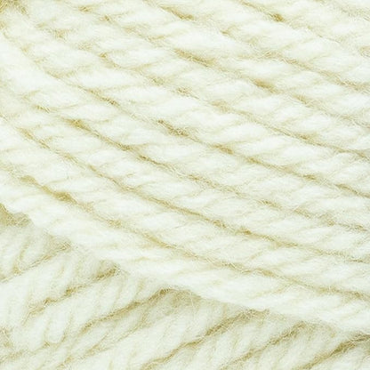 Lion Brand Hue + Me Yarn for Knitting, Crocheting, and Crafting, Bulky and Thick, Soft Acrylic and Wool Yarn, Salt, 1 Pack