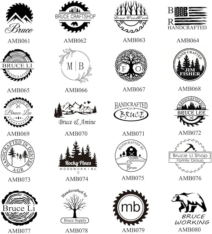 Custom Branding Iron for Wood Logo, for Wood Branding Iron Personalized Branding Iron Custom Logo Branding Iron for Wood Stamp Wood Burning Stamp Personal Branding Iron (1.5"x1.5")