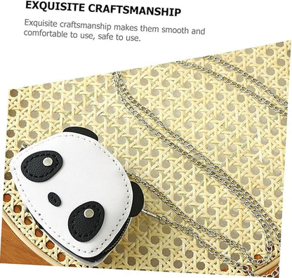 ORFOFE DIY Boys and Girls Coin Purse Handmade Sewing Bag Kit for Girls Pu Small Coin Pouch Craft Kit for Women
