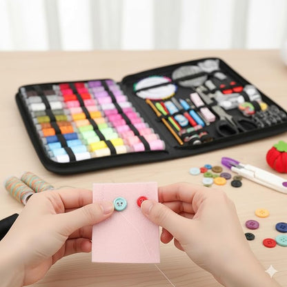 Forypretty Sewing Kit for Adults, 239 PCS Needle and Thread Kit for Sewing with Tailor Scissors & Accessories, 41 XL Thread Spools, Travel Sewing Kit for Beginners,2026 Christmas Gifts for Mom Grandma