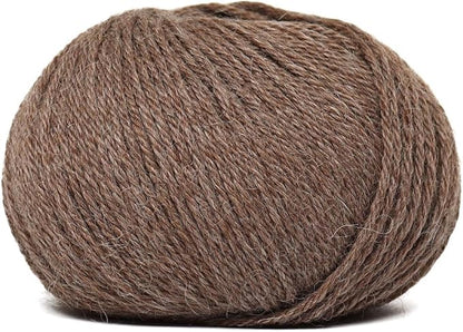 100% Baby Alpaca Yarn Wool Set of 3 Skeins (150 Grams) DK Weight - Made in Peru - Heavenly Soft and Perfect for Knitting and Crocheting (Sand, DK)