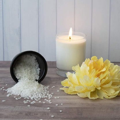 American Soy Organics Millennium Soy Beads for Candle Making - Natural Supplies - Paraffin-Free, Beeswax-Free Candle Wax for Container Candles, Tealights and Wax Melts, 10 lbs