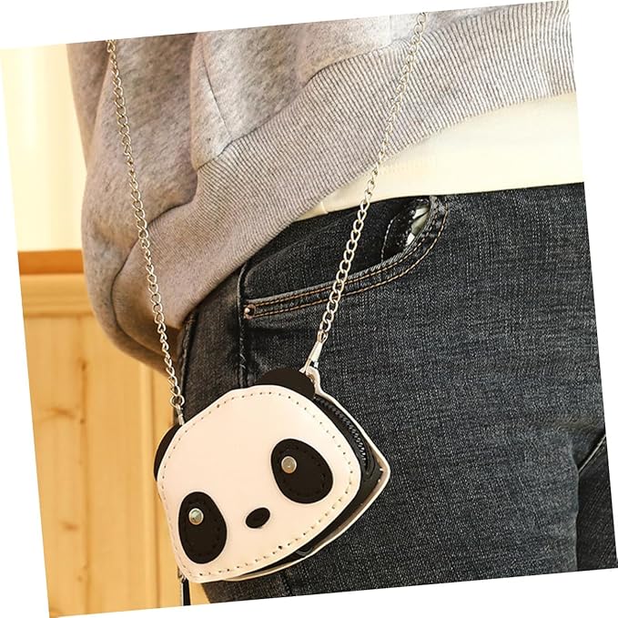 ORFOFE DIY Boys and Girls Coin Purse Handmade Sewing Bag Kit for Girls Pu Small Coin Pouch Craft Kit for Women