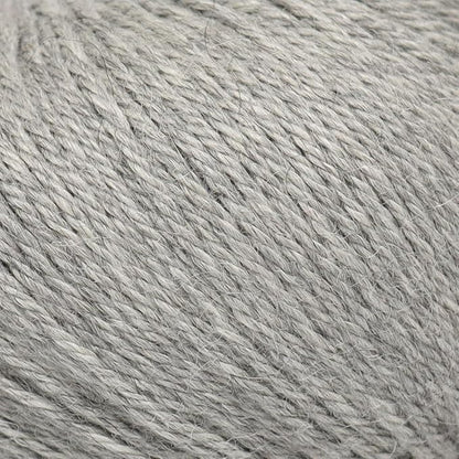 100% Baby Alpaca Yarn Wool Set of 3 Skeins (150 Grams) DK Weight - Made in Peru - Heavenly Soft and Perfect for Knitting and Crocheting (Silver Gray, DK)