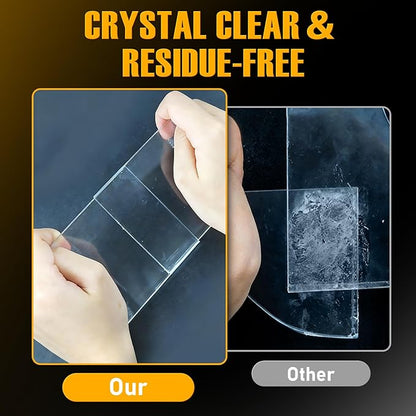 PHIXBEAR Invisible Repair UV Resin Kit with Light, Strong Bond - Clear Anti-Yellowing UV Glue, Epoxy Resin for Jewelry, Crafts, and Repairing Plastic, Glass & Acrylic 2×60g