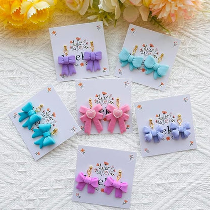 Bow Shape Polymer Clay Cutters for Polymer Clay – Clay Cutters & Clay Molds, Decorative Earring, Tools Set