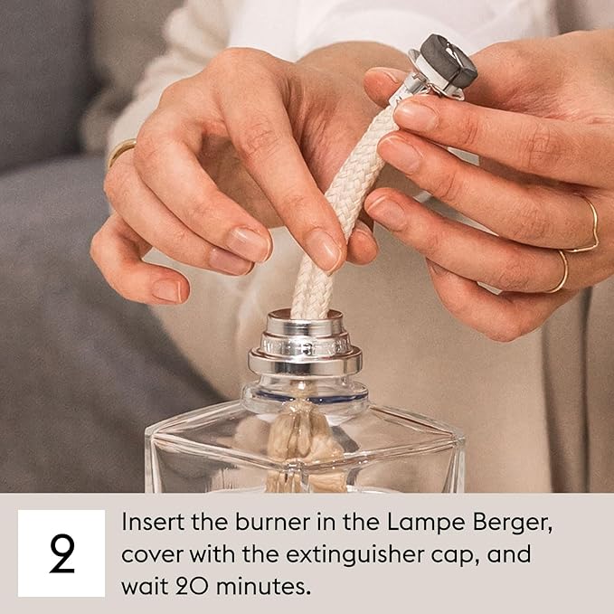 Maison Berger Winterwood Lampe Berger Refill, 1 Liter (33.8 fl oz), 2-in-1 Catalytic System, Neutralizes Odors and Diffuses Fragrance, Lemon, Ginger, Cedarwood, Made in France