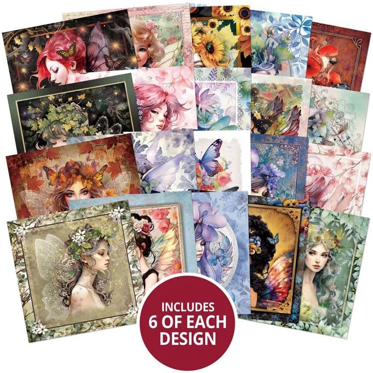 Hunkydory Crafts The Square Little Book of Floral Fairies - Image 2