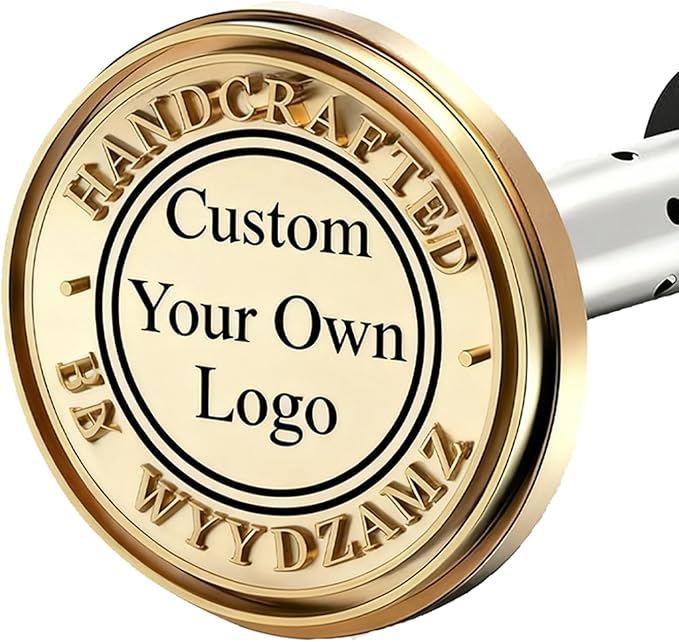 Custom Branding Iron for Wood, Personalized Wood Burning Stamp Without Handle, DIY Branding Kit Wood Working Tool, Electric Branding Iron Head, for Leather Food, Wood