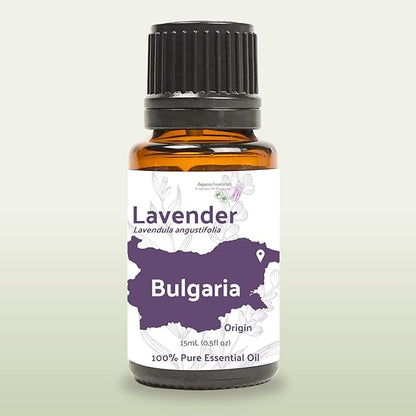Nature Packaged Lavender Oil - Bulgarian Essential Oils - Lavender Diffuser - Pure Therapeutic Grade (15ml)