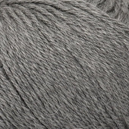 100% Baby Alpaca Yarn Wool Set of 3 Skeins (150 Grams) DK Weight - Made in Peru - Heavenly Soft and Perfect for Knitting and Crocheting (Soft Gray, DK)