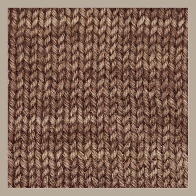 KnitPro Symfonie Hand Dyed Yarn | Extra Fine Merino Wool & Polyamide Blend for Knitting & Crocheting, Fingering Weight, Oeko-TEX Certified 400m, 100g Skein | Terra Semi-Solid Jaggery