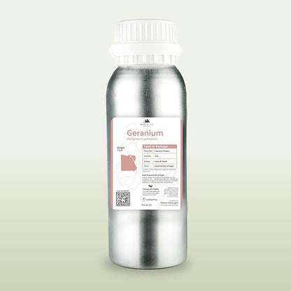 Nature Packaged Geranium Essential Oil - Direct from Egypt Nile Delta - Pure Essential Oils for Body, Skincare & Balance - Natural Aceite de Geranio - 100% Pure Therapeutic Grade (15ml)